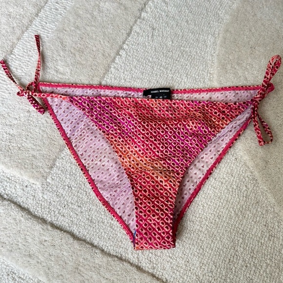 Isabel Marant Stef Side Tie Bikini Swim Bottom - Picture 1 of 6